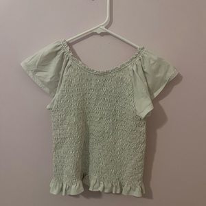 Walmart scrunch blouse